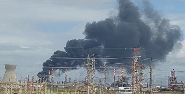 Ракетная атака из Ирана: что дымит на территории БАЗАНа
