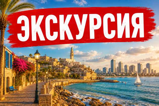 Приглашаем на необычную экскурсию по Тель-Авиву и Яффо