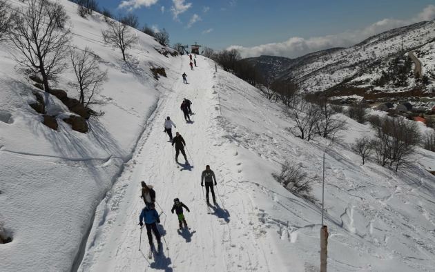 Приглашаем посетить зону отдыха на снежной горе Хермон