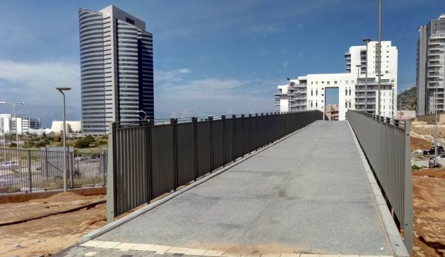 В Хайфе открыт 180-метровый мост со смотровой площадкой