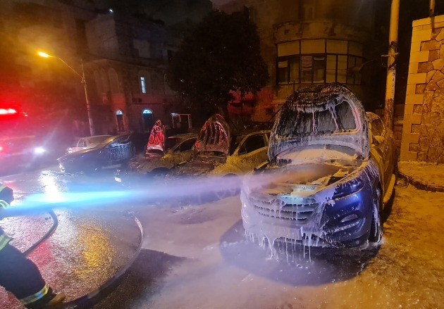 В Хайфе каждую ночь поджигают автомобили