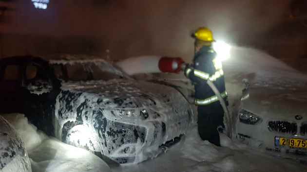 Хайфа: вновь подожжены автомобили