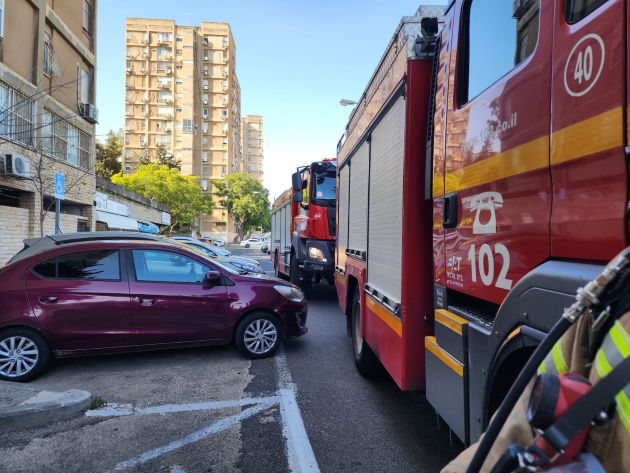 Пожарные предотвратили беду в многоэтажке в Хайфе