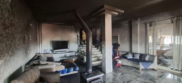 Пожар в ресторане: жильцов удалось спасти в последний момент