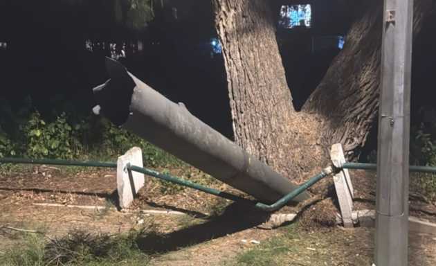 Последний мощный обстрел Хайфы и Крайот: где упали обломки