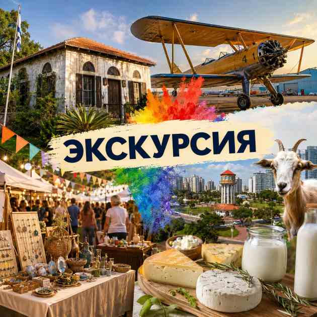 Праздничная палитра Ришон ле‑Циона: первопроходцы, самолёты, ярмарка, музыка и элитные сыры