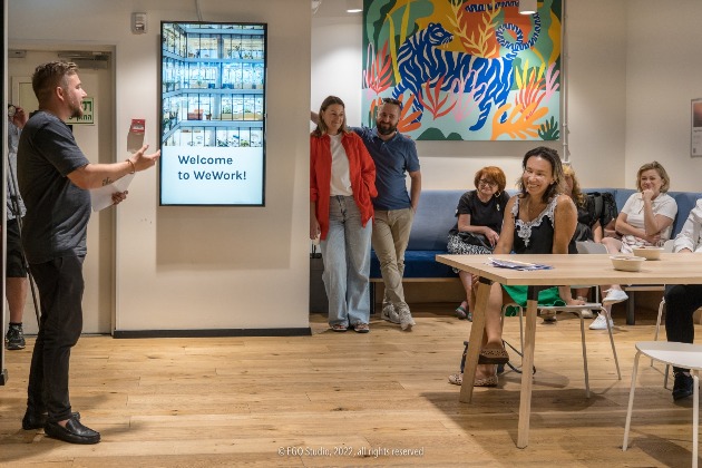 Хайфским бизнесменам рассказали, что такое Метавселенная и познакомили с WeWork