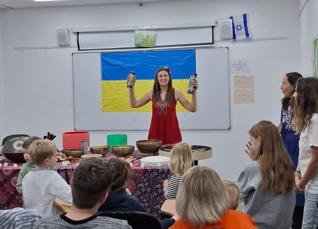 Новый год деревьев отпраздновали в Хайфе по-украински