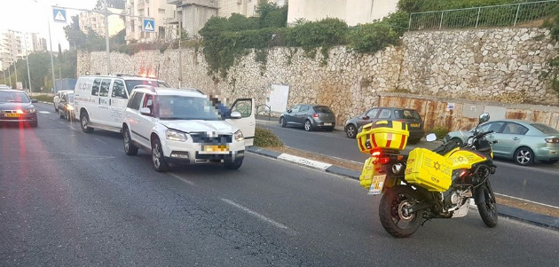 ДТП на улице Дерех Яд ле Баним